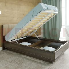 Кровать КР-1011 с мягким изголовьем в Глазове - glazov.mebel24.online | фото 5