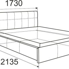 Кровать Изабелла с латами Newtone light beige 1600x2000 в Глазове - glazov.mebel24.online | фото 2