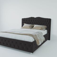 Кровать Нягань с ПМ 900 (экокожа кольт ч) в Глазове - glazov.mebel24.online | фото