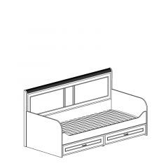 Кровать односпальная с ящиками №250 Белла в Глазове - glazov.mebel24.online | фото 2