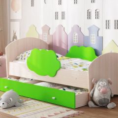 Кровать "Тучка" на щитах с бортиками + ящик в Глазове - glazov.mebel24.online | фото 6