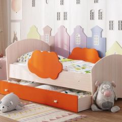 Кровать "Тучка" на щитах с бортиками + ящик в Глазове - glazov.mebel24.online | фото 2