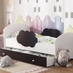 Кровать "Тучка" на щитах с бортиками + ящик в Глазове - glazov.mebel24.online | фото 11