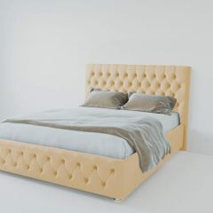 Кровать Версаль 1800 без основания (экокожа бежевый) в Глазове - glazov.mebel24.online | фото