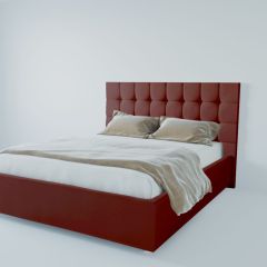 Кровать Венеция с ПМ 900 (велюр бордо) в Глазове - glazov.mebel24.online | фото 2