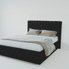 Кровать Версаль с ПМ 1200  (экокожа кольт ч) в Глазове - glazov.mebel24.online | фото