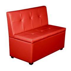 Кухонный диван Уют-1 (1000) Красный в Глазове - glazov.mebel24.online | фото