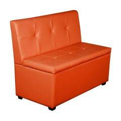 Кухонный диван Уют-1 (1000) Оранжевый в Глазове - glazov.mebel24.online | фото
