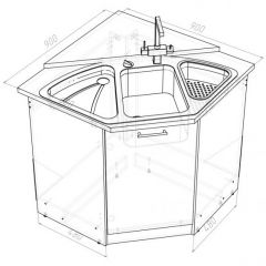 Кухонный гарнитур Амели оптима 1800х2400 мм в Глазове - glazov.mebel24.online | фото 16