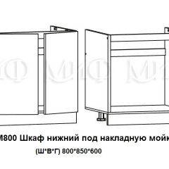 ЛИЗА-2 Кухонный гарнитур 2,0 Белый глянец холодный в Глазове - glazov.mebel24.online | фото 6