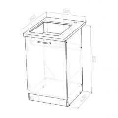 Кухонный гарнитур Ноктюрн стандарт 1600 мм в Глазове - glazov.mebel24.online | фото 15