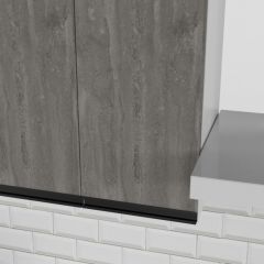 Кухонный гарнитур Ноктюрн стандарт 1600 мм в Глазове - glazov.mebel24.online | фото 9