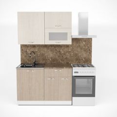 Кухонный гарнитур Ольга лайт 3 1200 мм в Глазове - glazov.mebel24.online | фото 3