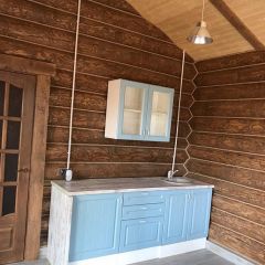 Кухонный гарнитур Принцесса угловой 1200*2400 Арктик/Мурено (модульный) Горизонт в Глазове - glazov.mebel24.online | фото 11