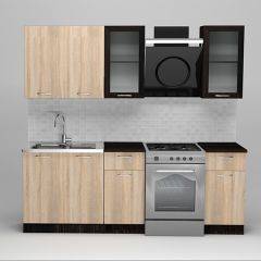 Кухонный гарнитур Сабрина стандарт 1600 в Глазове - glazov.mebel24.online | фото 2