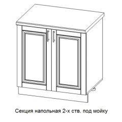 Кухонный гарнитур Верона (крем) модульная в Глазове - glazov.mebel24.online | фото 16