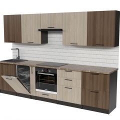 Кухонный гарнитур Яшма 3000 мм в Глазове - glazov.mebel24.online | фото 4