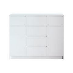 МОРИ МК 1200.4 Комод (белый) в Глазове - glazov.mebel24.online | фото