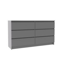 МОРИ МК 1380.6 Комод (графит) в Глазове - glazov.mebel24.online | фото 2
