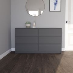 МОРИ МК 1380.6 Комод (графит) в Глазове - glazov.mebel24.online | фото