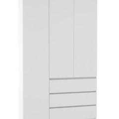 МОРИ МШ 1200.1 Шкаф (белый) в Глазове - glazov.mebel24.online | фото 2