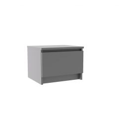 МОРИ ТПМ 400.1 Тумба прикроватная (графит) в Глазове - glazov.mebel24.online | фото 2