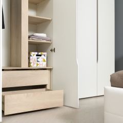 Муссон Шкаф двухстворчатый 13.198 в Глазове - glazov.mebel24.online | фото 3
