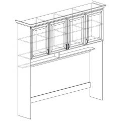 Надставка кровати №864 "Ралли" в Глазове - glazov.mebel24.online | фото 2