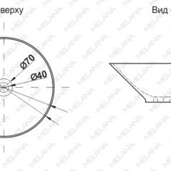 Накладная раковина melana mln-t4006-b1 (синяя) в Глазове - glazov.mebel24.online | фото 2