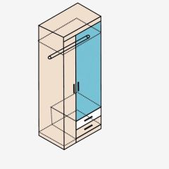 НИКА Н10з Шкаф для одежды в Глазове - glazov.mebel24.online | фото 4