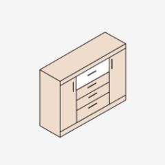 НИКА Н25 Комод в Глазове - glazov.mebel24.online | фото 3