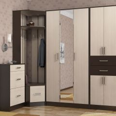 Прихожая ДИАНА-4 сек №10 (Венге/Дуб молочный) в Глазове - glazov.mebel24.online | фото 3