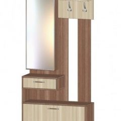 ИНФИНИТИ Прихожая (Секция с зеркалом + 2 шкафа-пенала) в Глазове - glazov.mebel24.online | фото 5