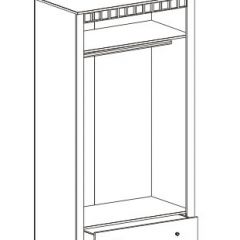 ПРОВАНС МС Спальный гарнитур в Глазове - glazov.mebel24.online | фото 8