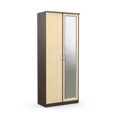 Шкаф 2-х створчатый Дуэт Люкс с зеркалом в Глазове - glazov.mebel24.online | фото 4