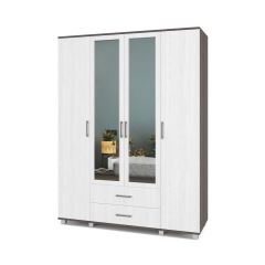 ЕВА Шкаф 4-х дверный Е43 в Глазове - glazov.mebel24.online | фото