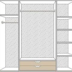 Шкаф 4-х дверный с зеркалами (02.144) Рома (беж) в Глазове - glazov.mebel24.online | фото 2