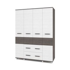 ВИОРА Шкаф 4-х дверный В43 в Глазове - glazov.mebel24.online | фото