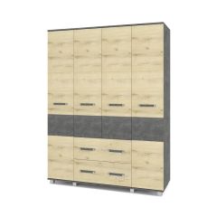 ВИОРА Шкаф 4-х дверный В43 в Глазове - glazov.mebel24.online | фото 5