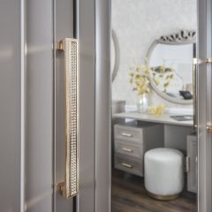 Шкаф 5-ти ств с зеркалами Мокко (серый камень) в Глазове - glazov.mebel24.online | фото 3