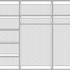 Шкаф 6-ти дверный с зеркалами (08.246) Ирина (беж) в Глазове - glazov.mebel24.online | фото 2