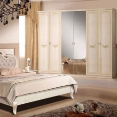Шкаф 6-ти дверный с зеркалами (08.246) Ирина (беж) в Глазове - glazov.mebel24.online | фото 3