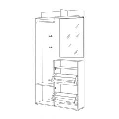 Шкаф комбинированный 10.13 Темпо в Глазове - glazov.mebel24.online | фото 8