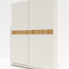 Шкаф-купе 1400 серии SOFT D6+D6+B2+PL3 (2 ящика+2штанги) профиль «Капучино» в Глазове - glazov.mebel24.online | фото 2