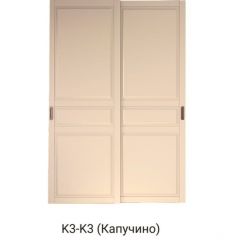 Шкаф-купе 1700 серии NEW CLASSIC K2+K2+B2+PL2(2 ящика+1 штанга+1 полка) профиль «Капучино» в Глазове - glazov.mebel24.online | фото 11