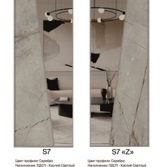 Шкаф-купе 1700 серии SILVER S3+S4+B2+PL4 (2 ящика+F обр.штанга) профиль «Серебро» в Глазове - glazov.mebel24.online | фото 13