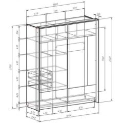 Шкаф-купе 1800 ЛИБЕРТИ в Глазове - glazov.mebel24.online | фото 4