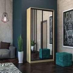 Шкаф-купе Лофт 1200 Шк12-60 (Дуб Сонома) в Глазове - glazov.mebel24.online | фото 10