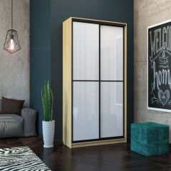 Шкаф-купе Лофт 1200 Шк12-60 (Дуб Сонома) в Глазове - glazov.mebel24.online | фото 11