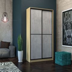 Шкаф-купе Лофт 1200 Шк12-60 (Дуб Сонома) в Глазове - glazov.mebel24.online | фото 13